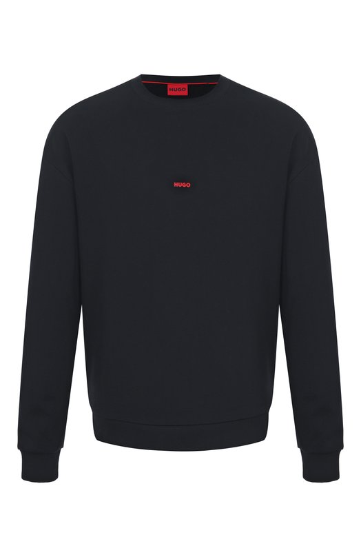 Хлопковый свитшот HUGO 50557482 Чёрный 50557482