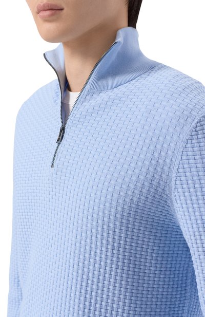 Хлопковый джемпер BOSS, арт. 50555118, фото 5