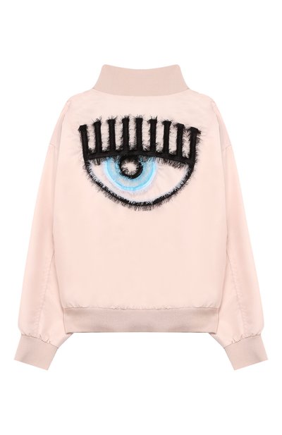 Текстильный бомбер на молнии CHIARA FERRAGNI, арт. 19PE-CFKJ004, фото 2