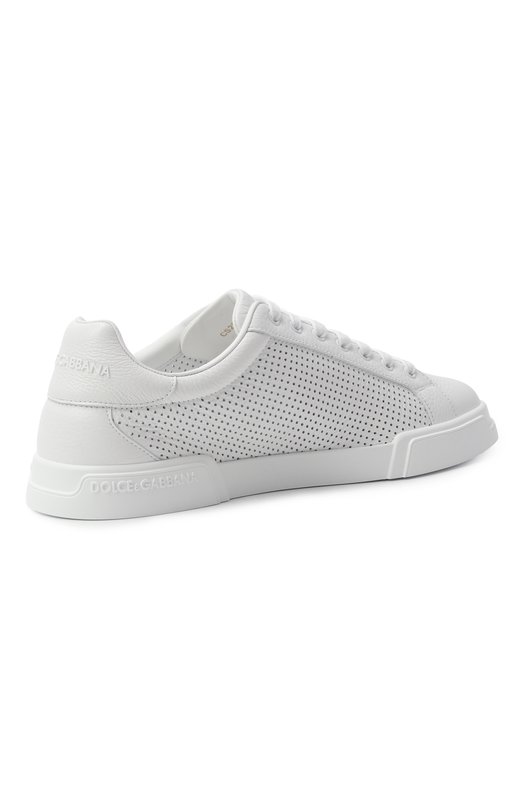 Кожаные кеды Dolce & Gabbana CS2354/AG093 Белый  CS2354/AG093 Фото 5