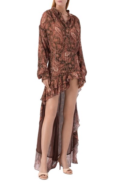 Рубашка из вискозы и шелка THE ANDAMANE, арт. TM190956B/TNV143, фото 2