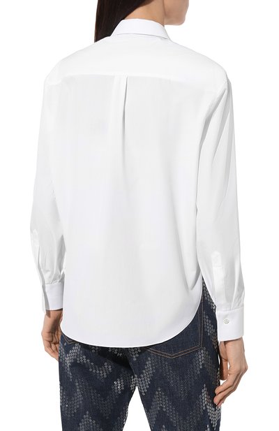 Хлопковая рубашка ALEXANDER MCQUEEN, арт. 767940/QAAAD, фото 4