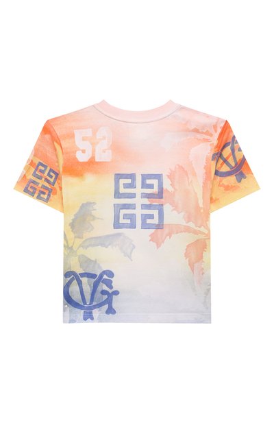 Хлопковая футболка GIVENCHY, арт. H30263/4A-5A, фото 2