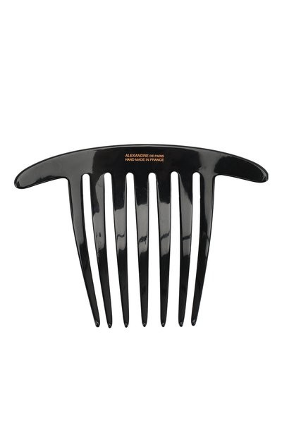 Гребень для волос ALEXANDRE DE PARIS черного цвета по цене 10440 руб., арт. AFCH-2636-08 N, фото 2 Гребень для волос ALEXANDRE DE PARIS, арт. AFCH-2636-08 N, фото 2