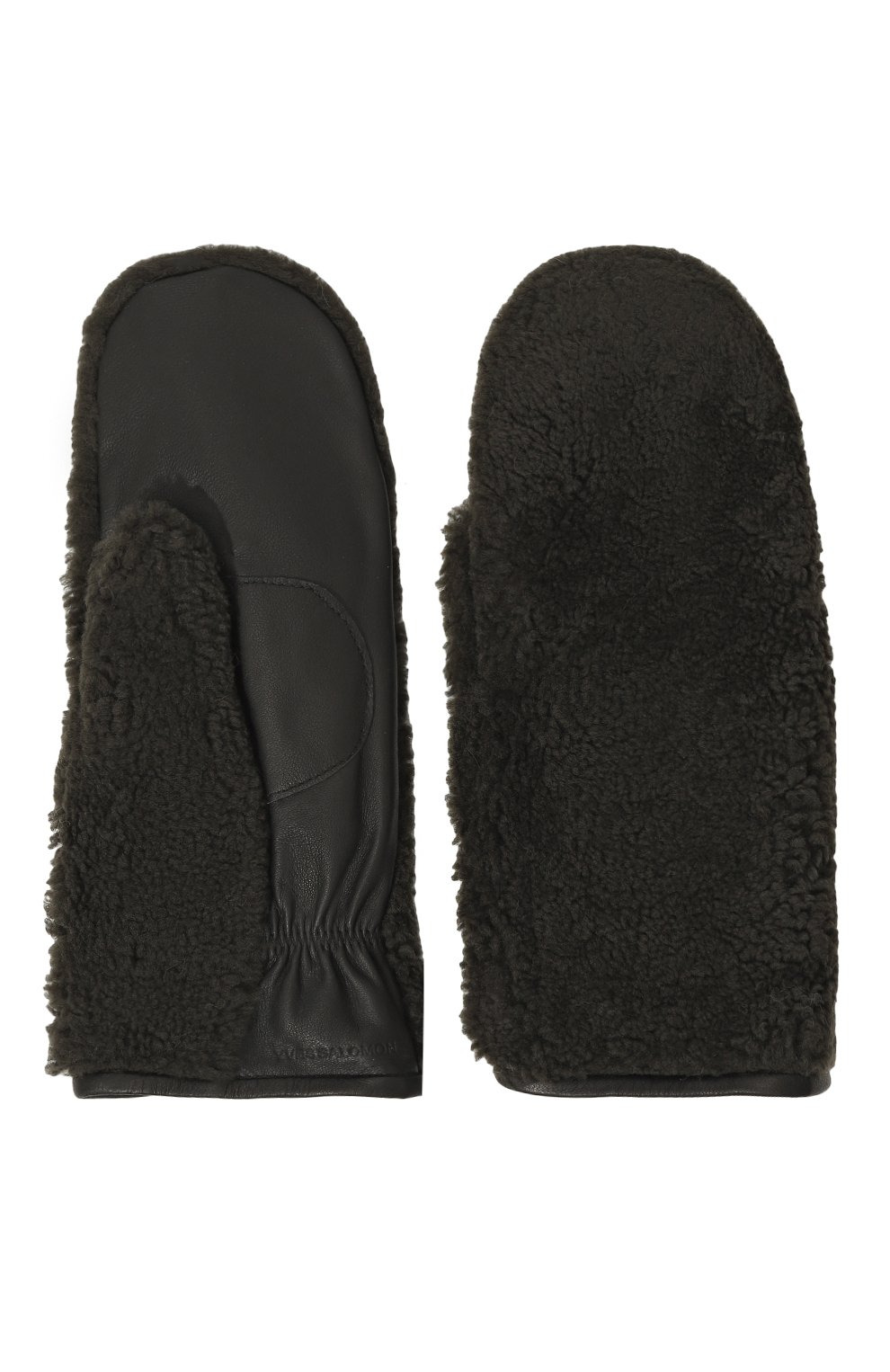 Меховые варежки из овчины YVES SALOMON, арт. 24WAA600XXMECL, фото 3