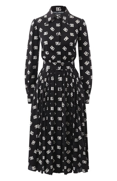 Женское шелковое платье DOLCE & GABBANA, арт. F6ARQT/FSA4I