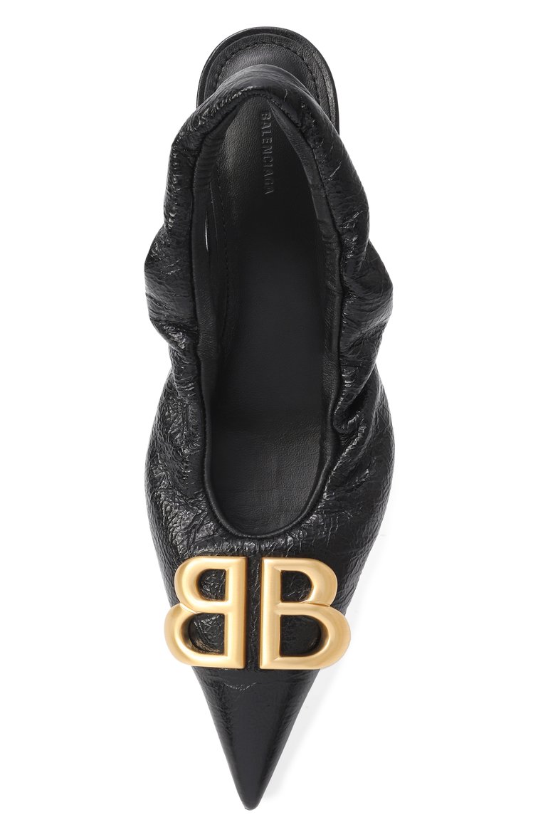 Кожаные туфли monaco 50 BALENCIAGA, арт. 818870/WBD4T, фото 1