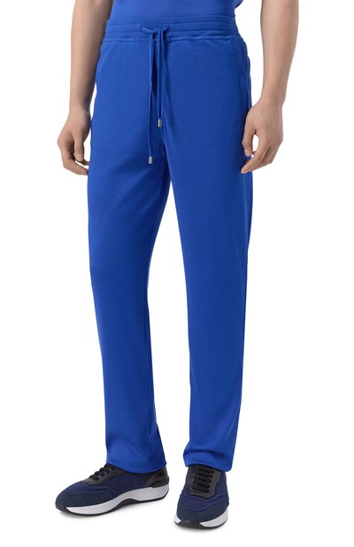 Шелковые брюки STEFANO RICCI синего цвета по цене 296000 руб., арт. K919511P3D/R26190, фото 3 Шелковые брюки STEFANO RICCI, арт. K919511P3D/R26190, фото 3