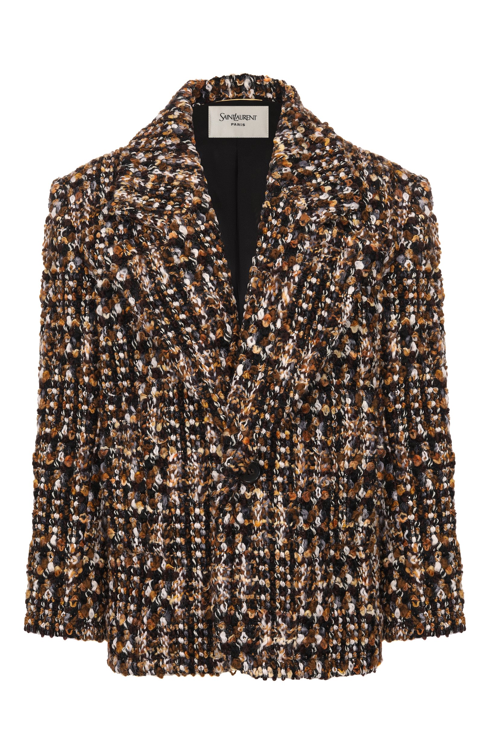 Твидовый жакет SAINT LAURENT, арт. 871063/Y3L80, фото 1