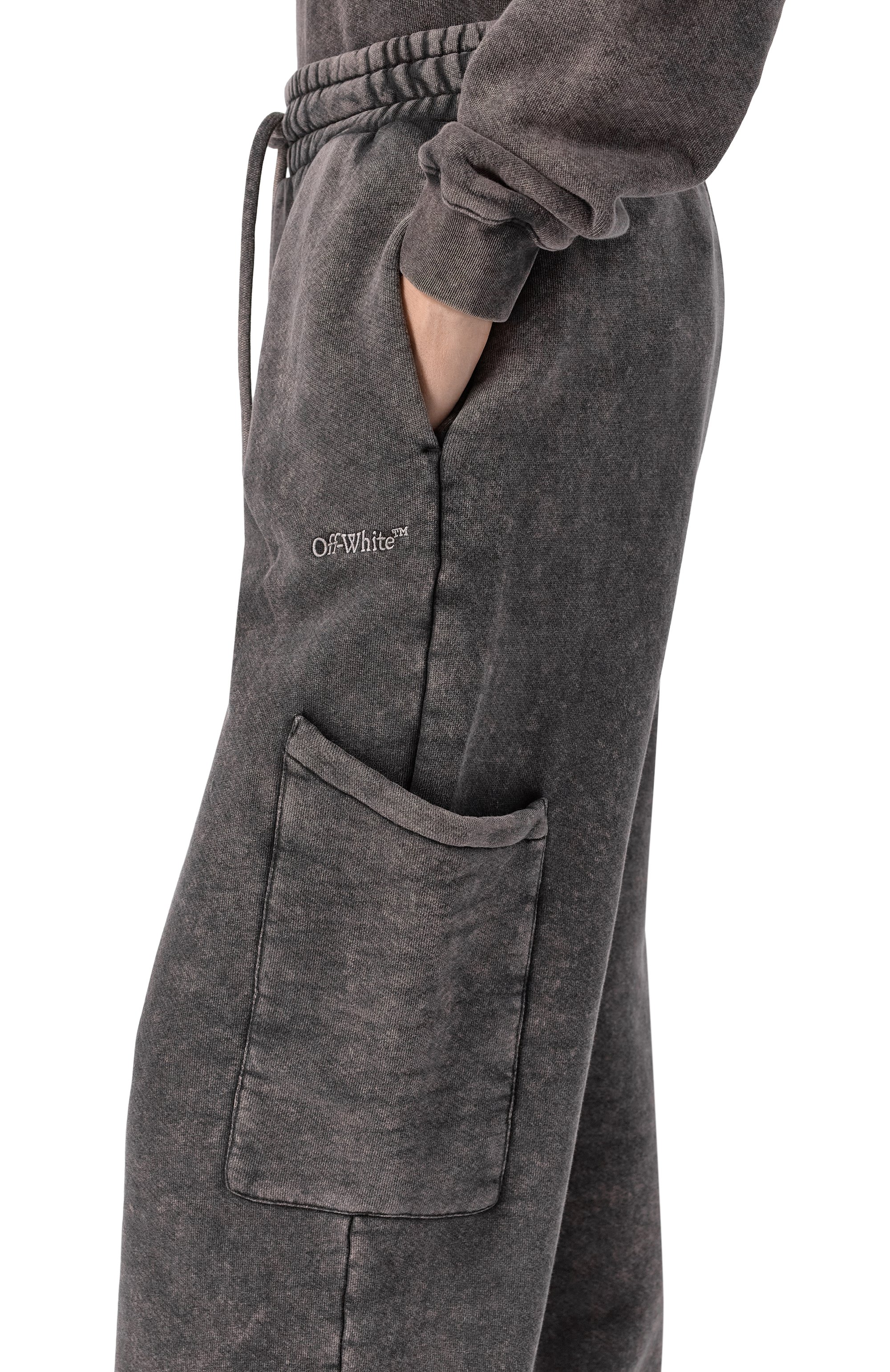 Хлопковые брюки-карго OFF-WHITE, арт. 0WCH025F25FLE002, фото 5