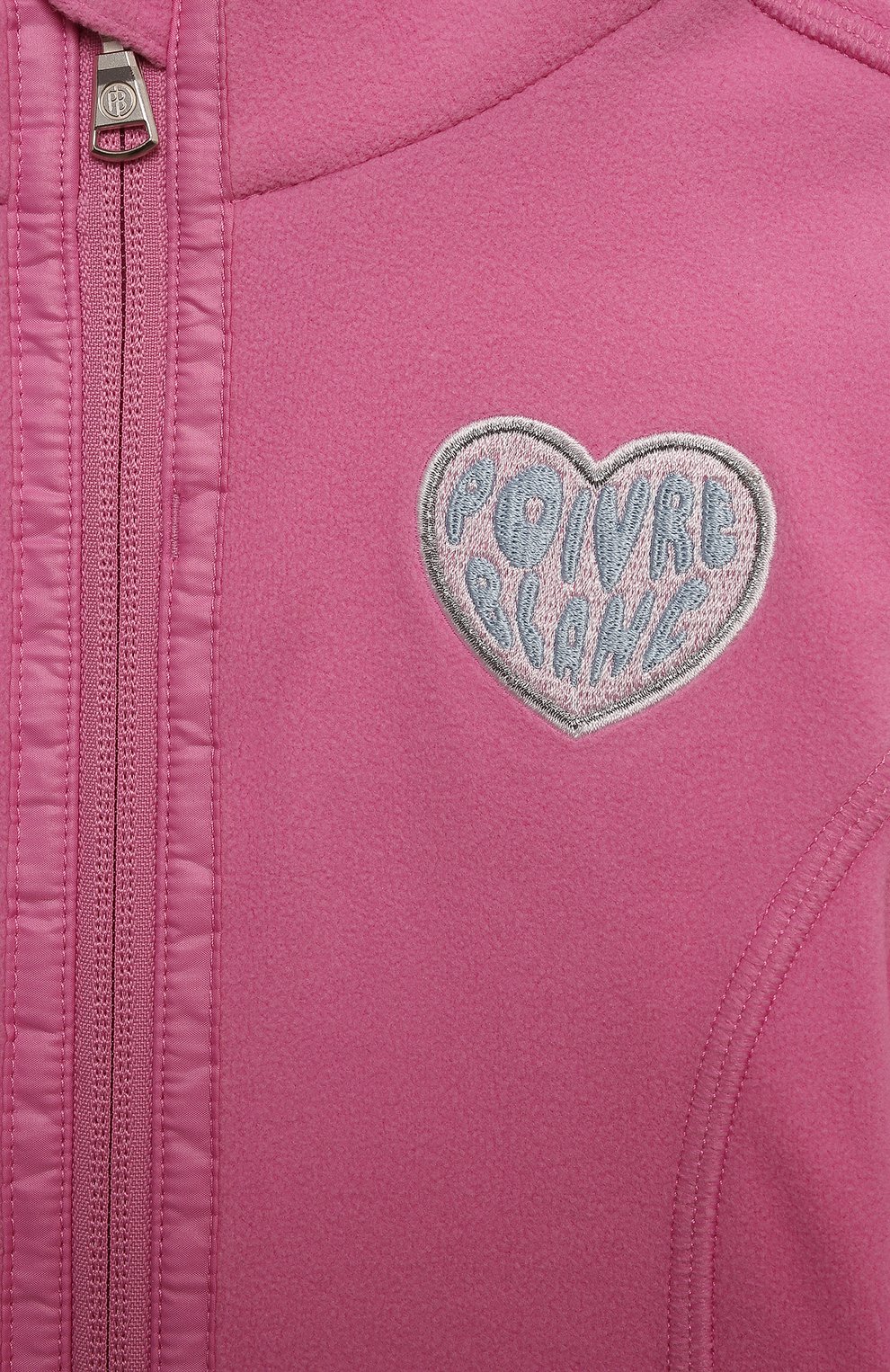 Толстовка POIVRE BLANC розового цвета по цене 9725 руб., арт. W24-1500-BBGL, фото 3 Толстовка POIVRE BLANC, арт. W24-1500-BBGL, фото 3