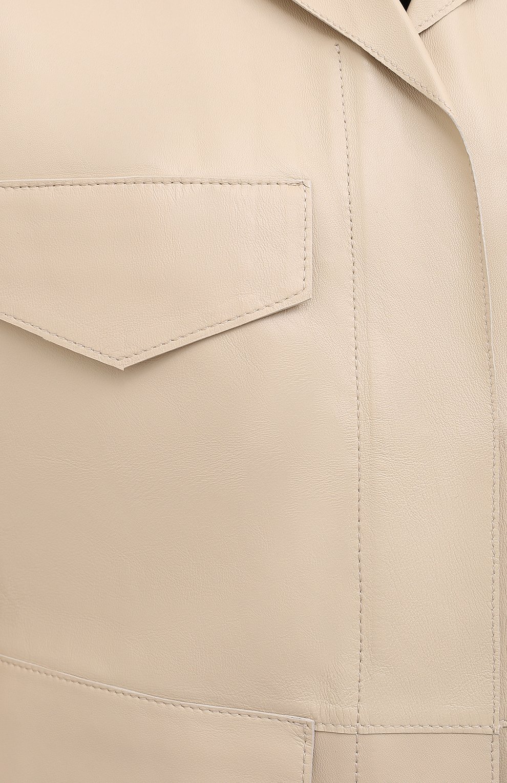 Кожаная куртка TOTEME, арт. AVIGN0N LEATHER JACKET 203-104-702, фото 5