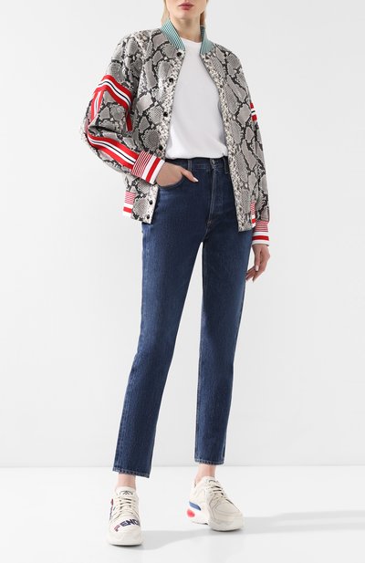 Кожаные кроссовки FENDI, арт. 8E6833 A62E, фото 2