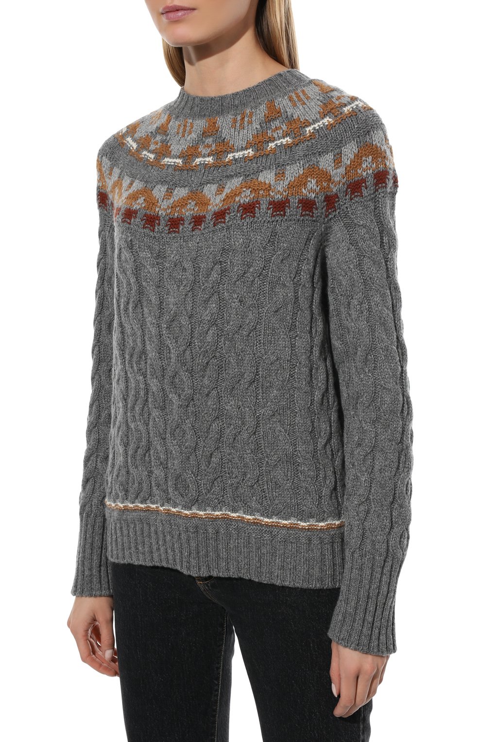 Кашемировый свитер LORO PIANA, арт. FAL8600, фото 3