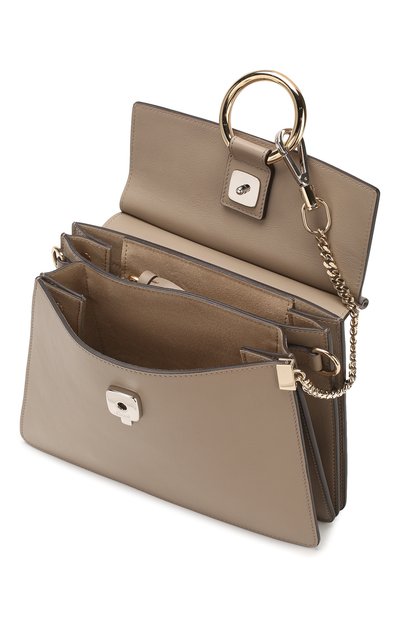 Сумка faye small CHLOÉ бежевого цвета по цене 216000 руб., арт. CHC20SS203H20, фото 4 Сумка faye small CHLOÉ, арт. CHC20SS203H20, фото 4