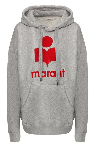 Хлопковое худи ISABEL MARANT ETOILE, арт. SW0031-19A042E/MANSEL, фото 1