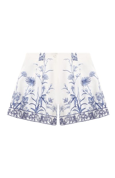 Хлопковые шорты ELIE SAAB JUNIOR, арт. EFPA005 TS0896/10A-14A