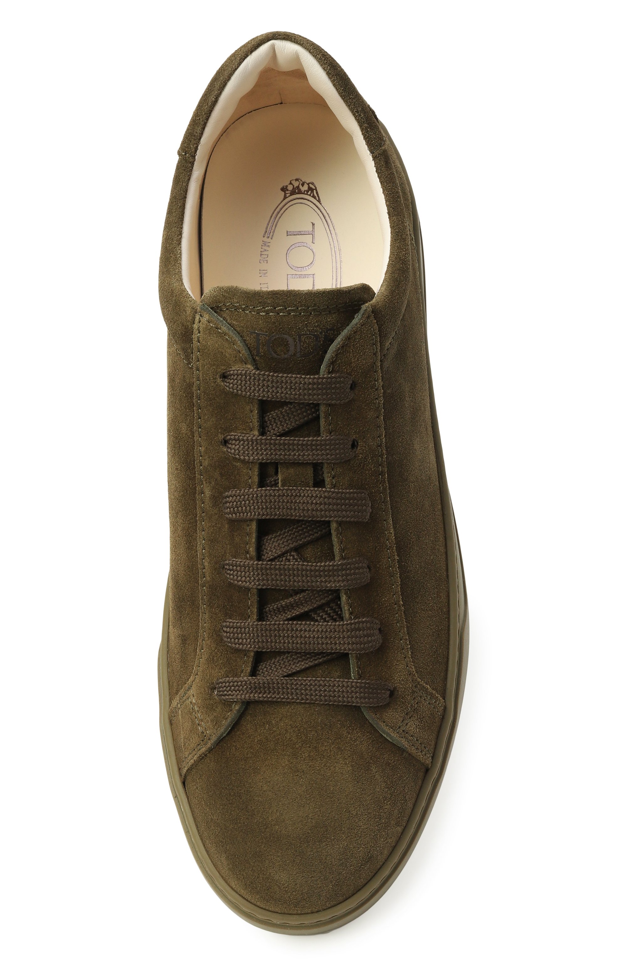 Замшевые кеды TOD’S, арт. XXM04L0HZ40/RE0, фото 6