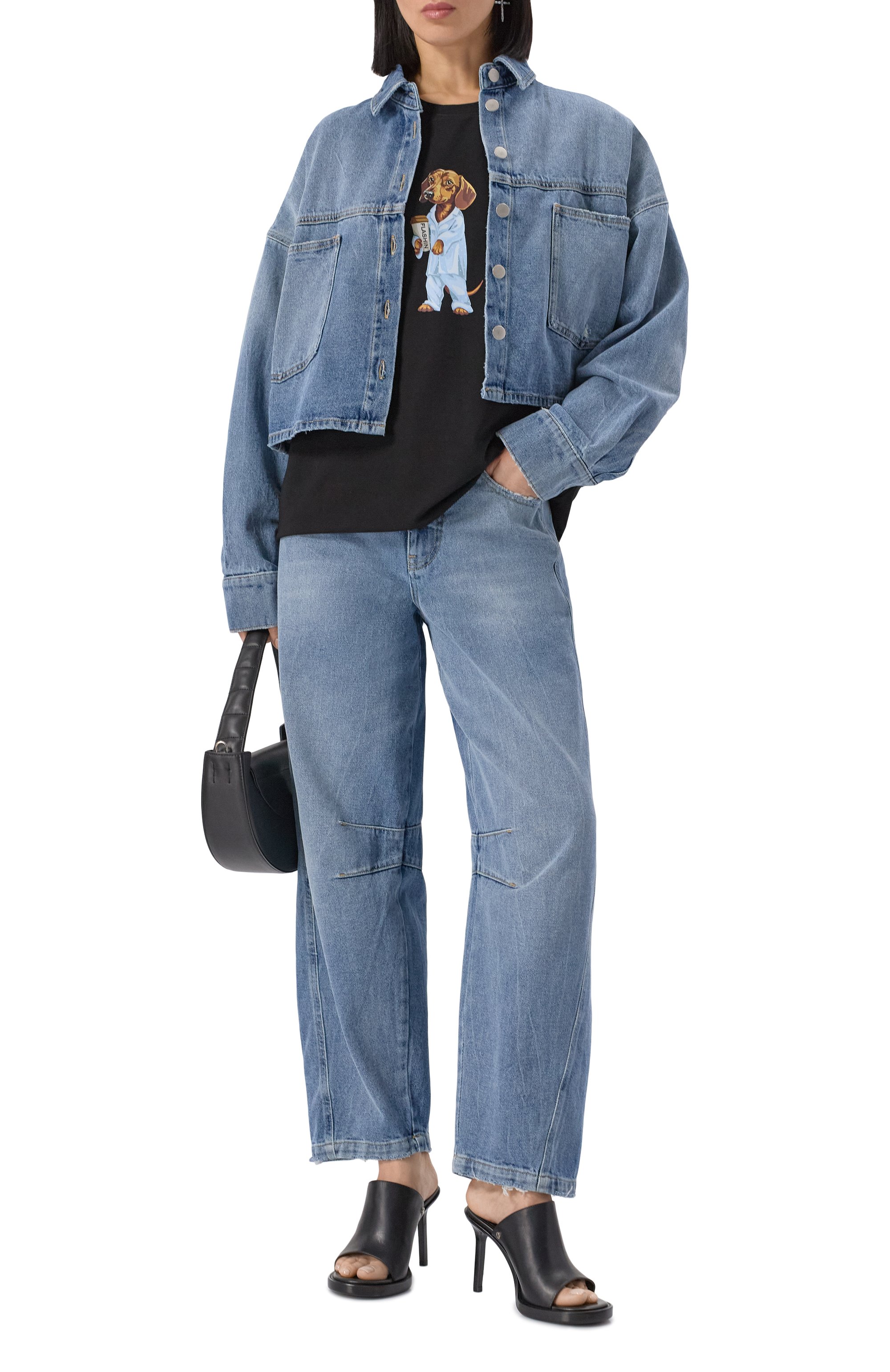 Хлопковая футболка FLASHIN, арт. FS25TBT, фото 2