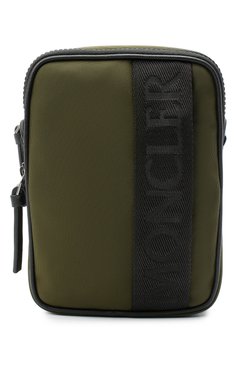 Мужская текстильная сумка MONCLER хаки цвета, арт. F2-09A-5L700-00-02SL1 | Фото 1 (Материал: Текстиль; Ремень/цепочка: На ремешке; Размер: mini)