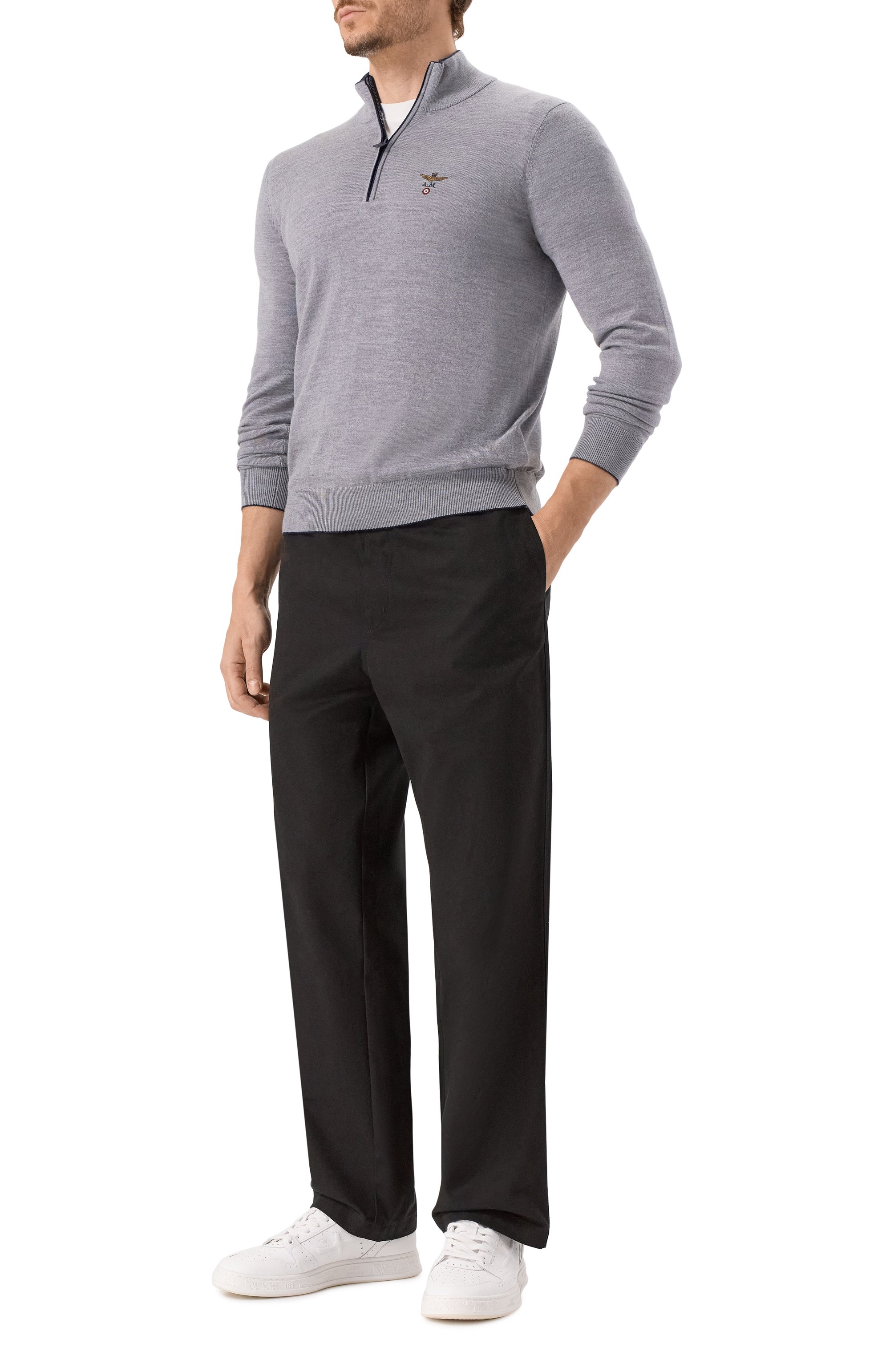 Шерстяной джемпер AERONAUTICA MILITARE, арт. MA1570UL00415, фото 2