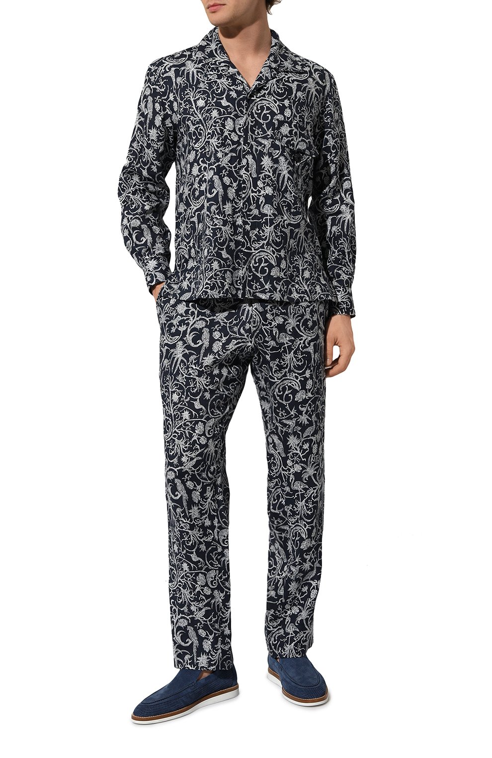 Льняные брюки KITON, арт. UPN001H08902, фото 2