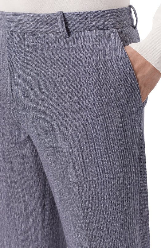 Хлопковые брюки Circolo 1901 CN5255 Синий  CN5255 Фото 5