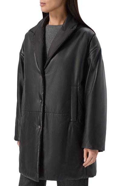 Двусторонняя куртка из кожи FREEAGE, арт. WW25.PJ007.LETH.900, фото 3