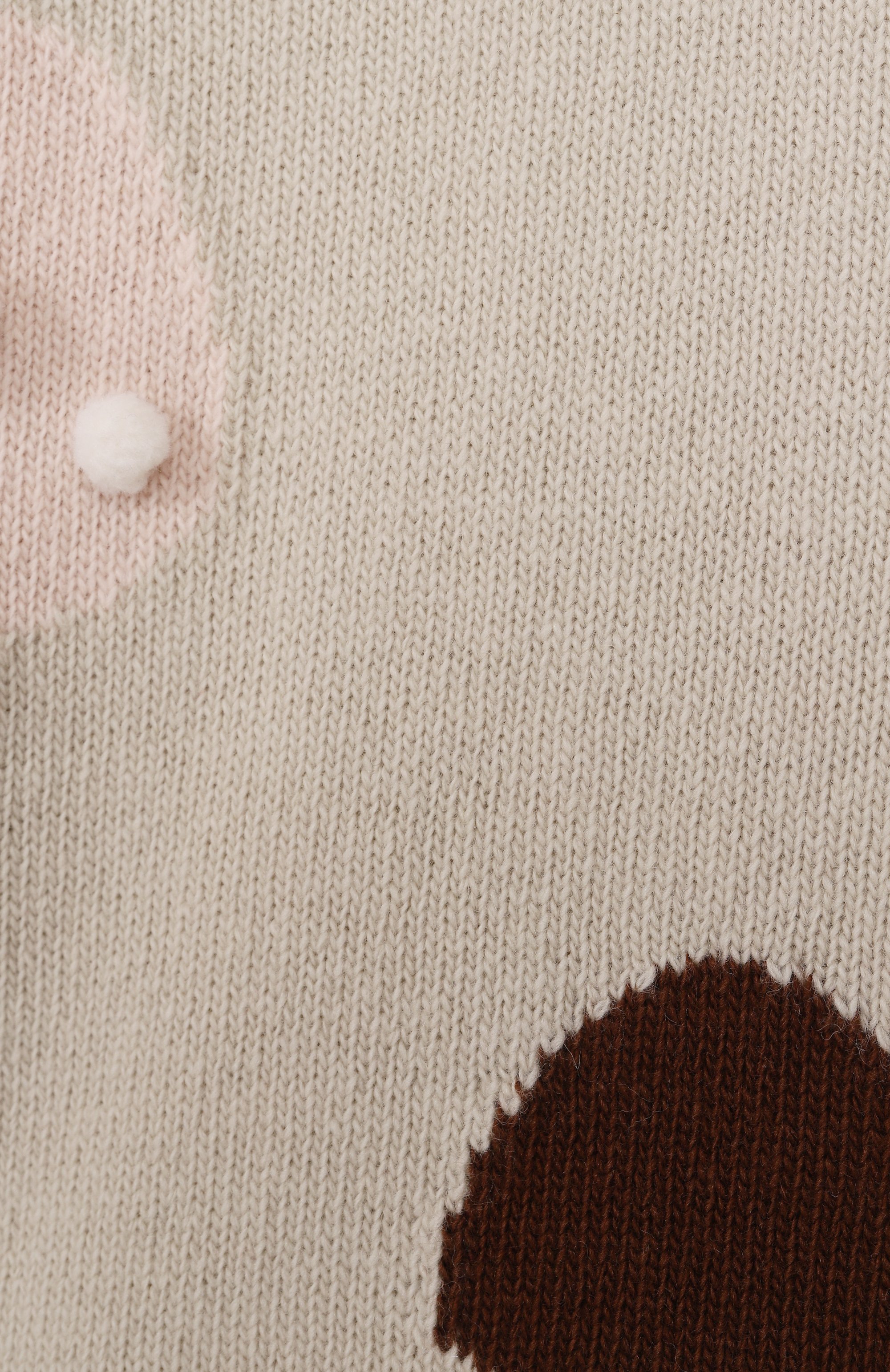 Шерстяной свитер IL GUFO светло-бежевого цвета по цене 23750 руб., арт. A25GMA0030EM220/10-14, фото 3 Шерстяной свитер IL GUFO, арт. A25GMA0030EM220/10-14, фото 3