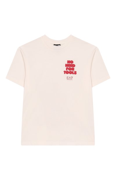 Хлопковая футболка EA7, арт. 7B000291/AF13244
