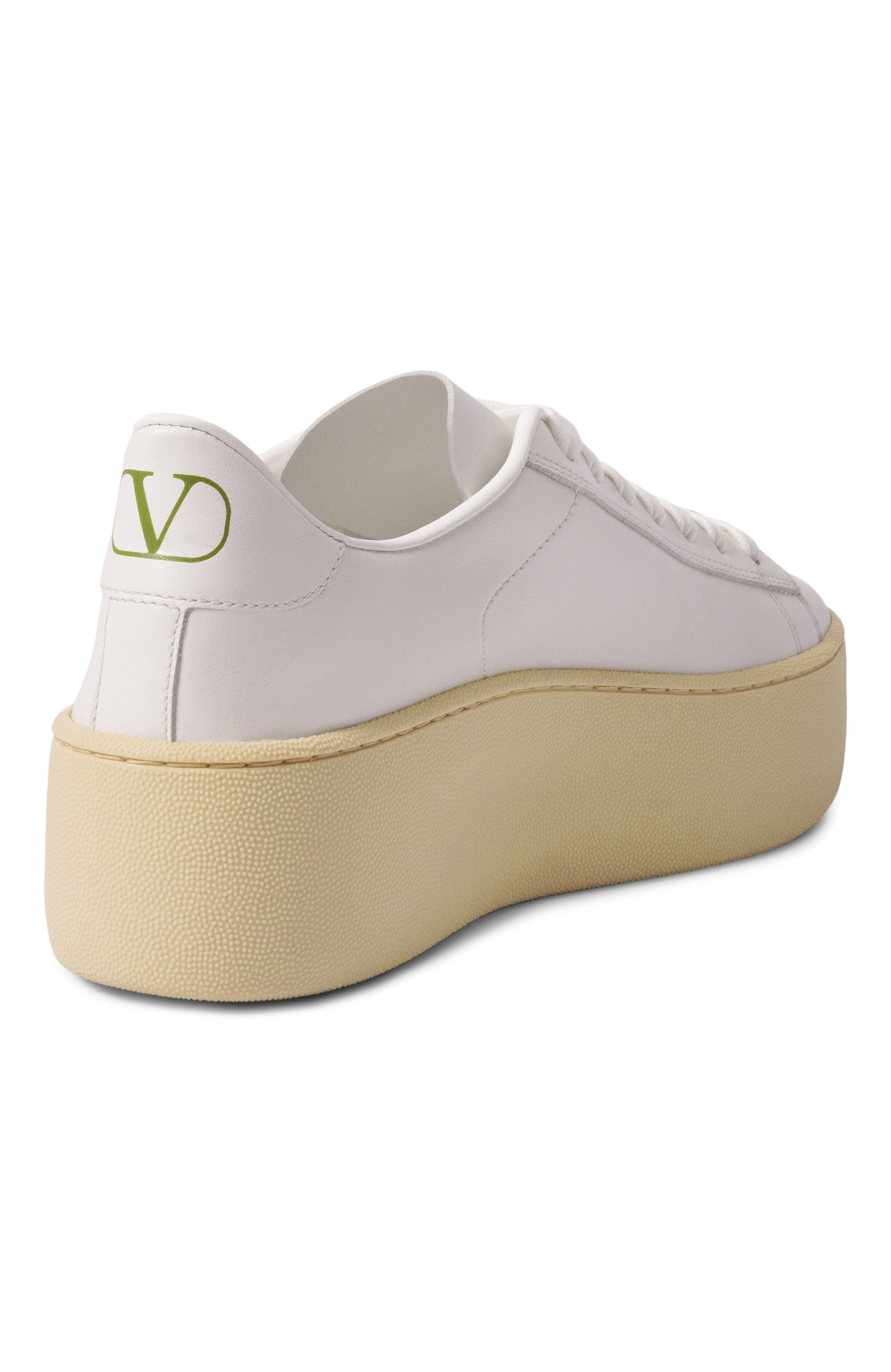 Кожаные кеды royco flatform VALENTINO белого цвета по цене 86100 руб., арт. 9W2S0PA8/BYA, фото 5 Кожаные кеды royco flatform VALENTINO, арт. 9W2S0PA8/BYA, фото 5