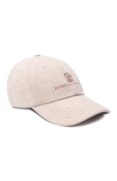 Мужская шерстяная бейсболка BRUNELLO CUCINELLI, арт. MV4299850