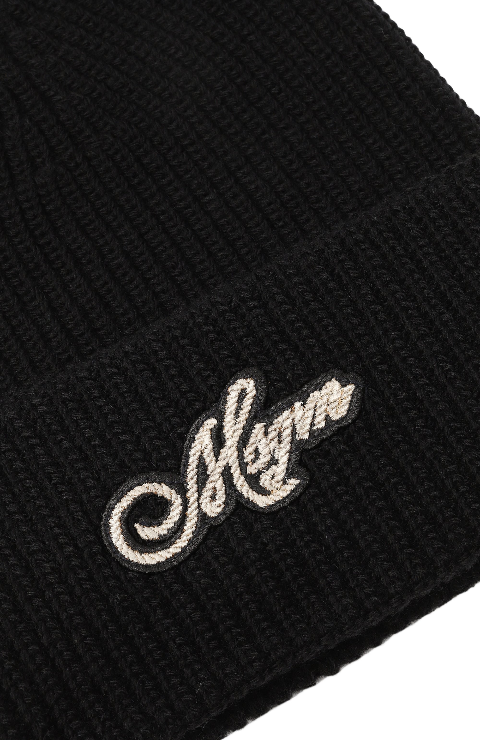 Шапка MSGM KIDS черного цвета по цене 7795 руб., арт. F5MSJGHT159, фото 3 Шапка MSGM KIDS, арт. F5MSJGHT159, фото 3