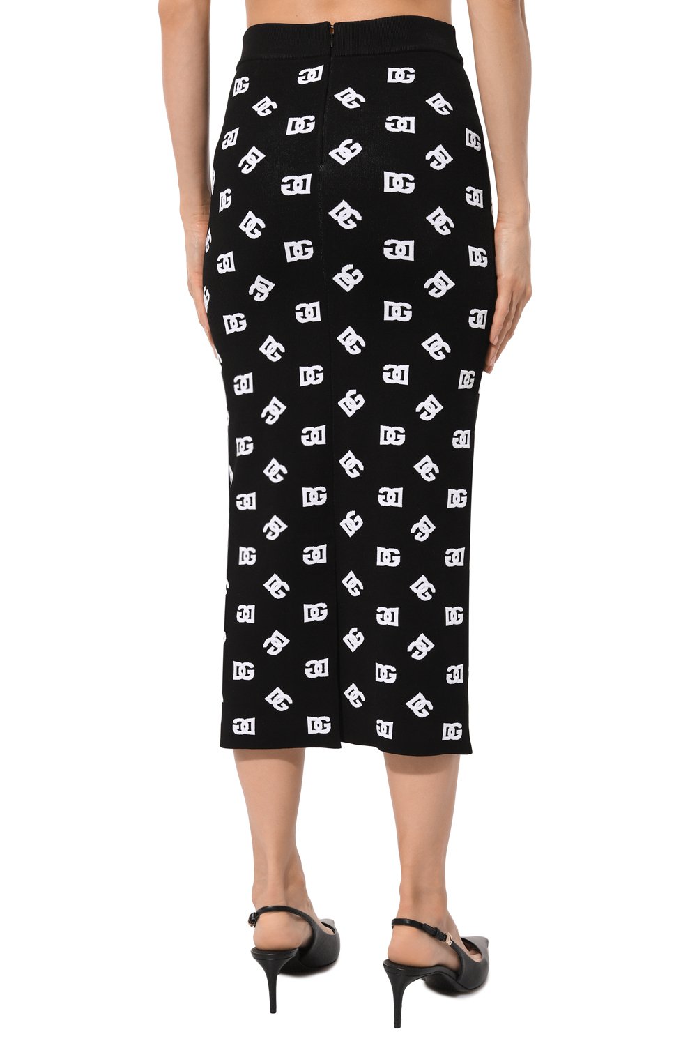 Юбка из вискозы DOLCE & GABBANA, арт. FX002T/JAIK3, фото 4