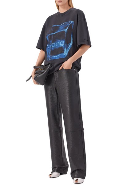 Хлопковая футболка ALEXANDER WANG, арт. UCC2261990, фото 2