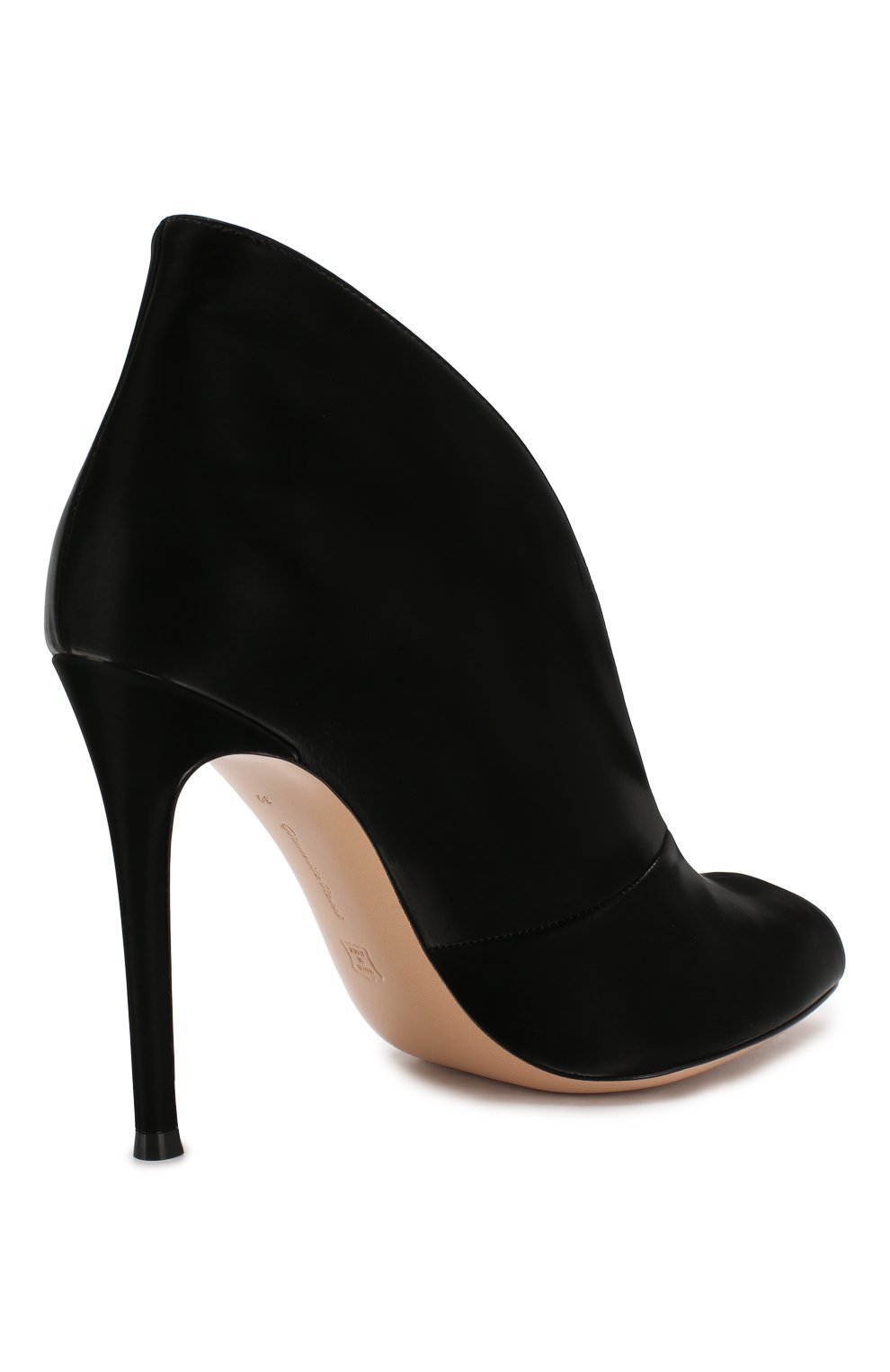 Кожаные ботильоны vamp GIANVITO ROSSI, арт. G53260.15RIC.RECNER0, фото 4