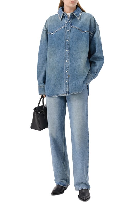 Джинсовая рубашка Ksubi WFA25SH003 Синий  WFA25SH003 Фото 2