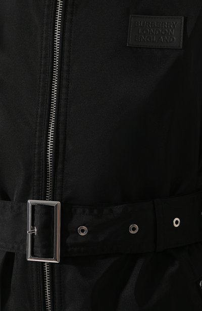 Плащ knighton BURBERRY черного цвета по цене 176500 руб., арт. 8026148, фото 5 Плащ knighton BURBERRY, арт. 8026148, фото 5