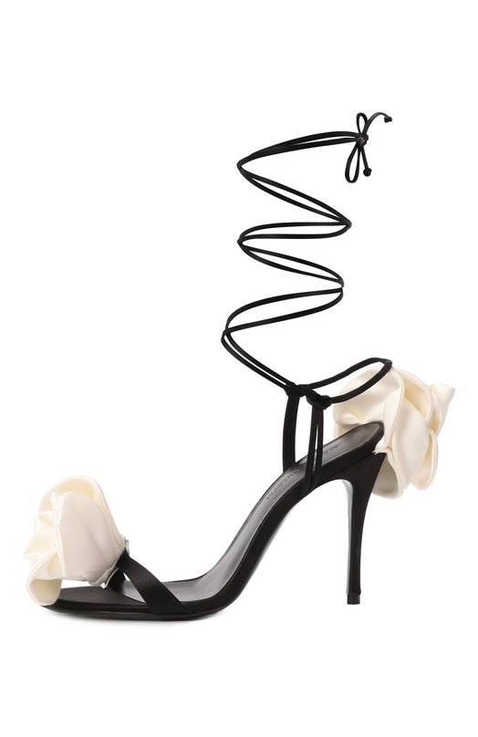 Кожаные босоножки Magda Butrym 522423 Чёрный  522423 Фото 4