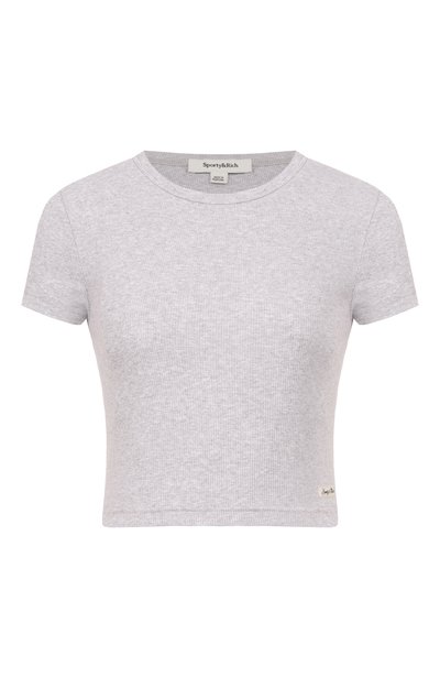 Женская хлопковая футболка SPORTY AND RICH, арт. T011374326GY03