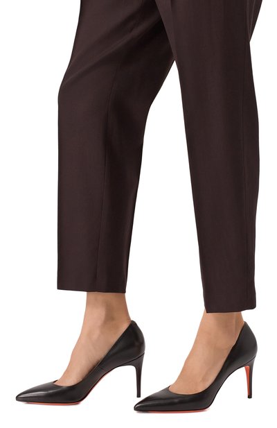 Кожаные туфли SANTONI, арт. WDIG70945HI2NSZA, фото 3