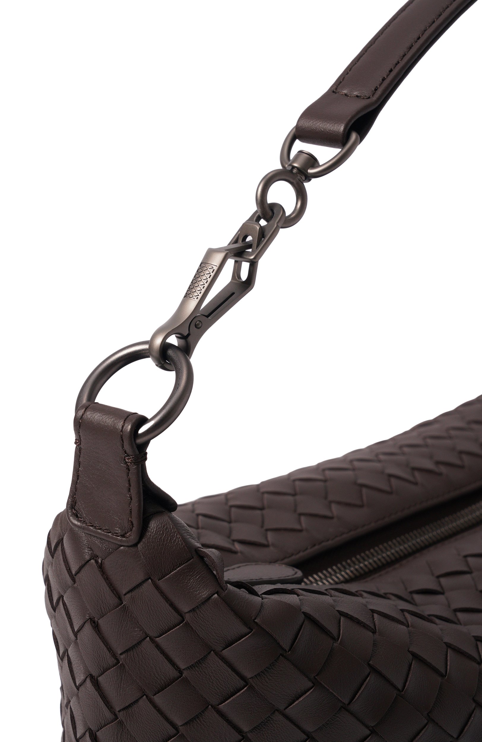 Сумка intrecciato medium BOTTEGA VENETA коричневого цвета по цене 178000 руб., арт. 239988/V3UN1, фото 6 Сумка intrecciato medium BOTTEGA VENETA, арт. 239988/V3UN1, фото 6
