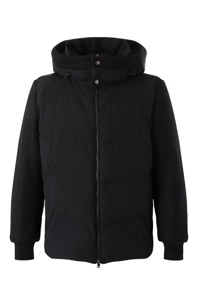 Мужская комбинированная куртка KITON, арт. UW1908V0453F02