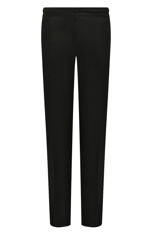 Льняные брюки Kiton UPN01H08838 Чёрный UPN01H08838