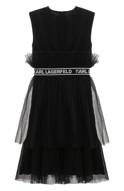 Платье KARL LAGERFELD KIDS, арт. Z30083