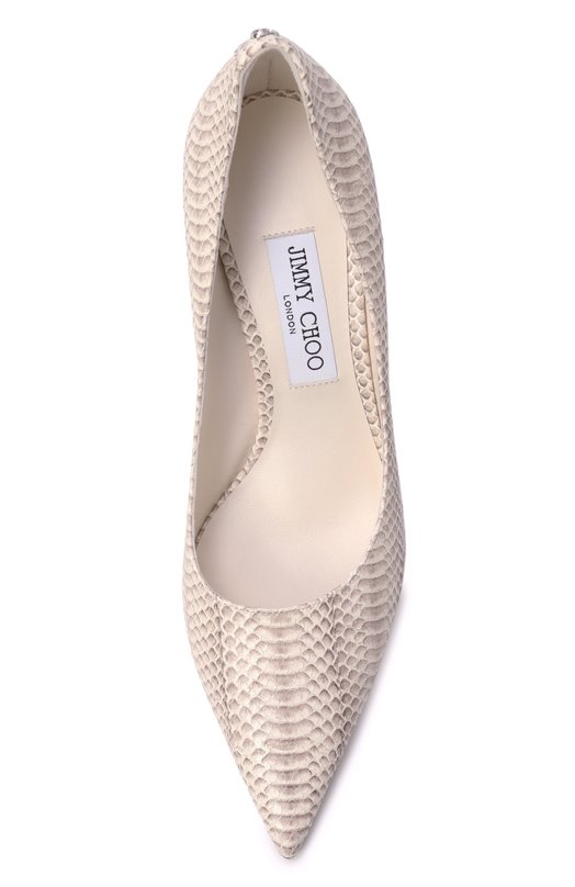 Кожаные туфли Love 85 Jimmy Choo L0VE 85/AYQ Серый  L0VE 85/AYQ Фото 6