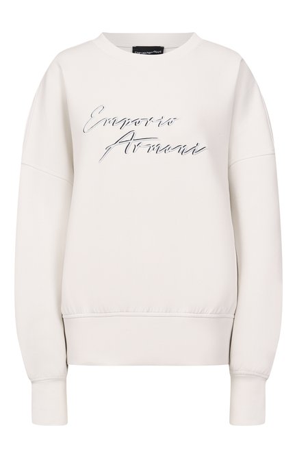 Женский хлопковый свитшот EMPORIO ARMANI, арт. EW001354/AF10002