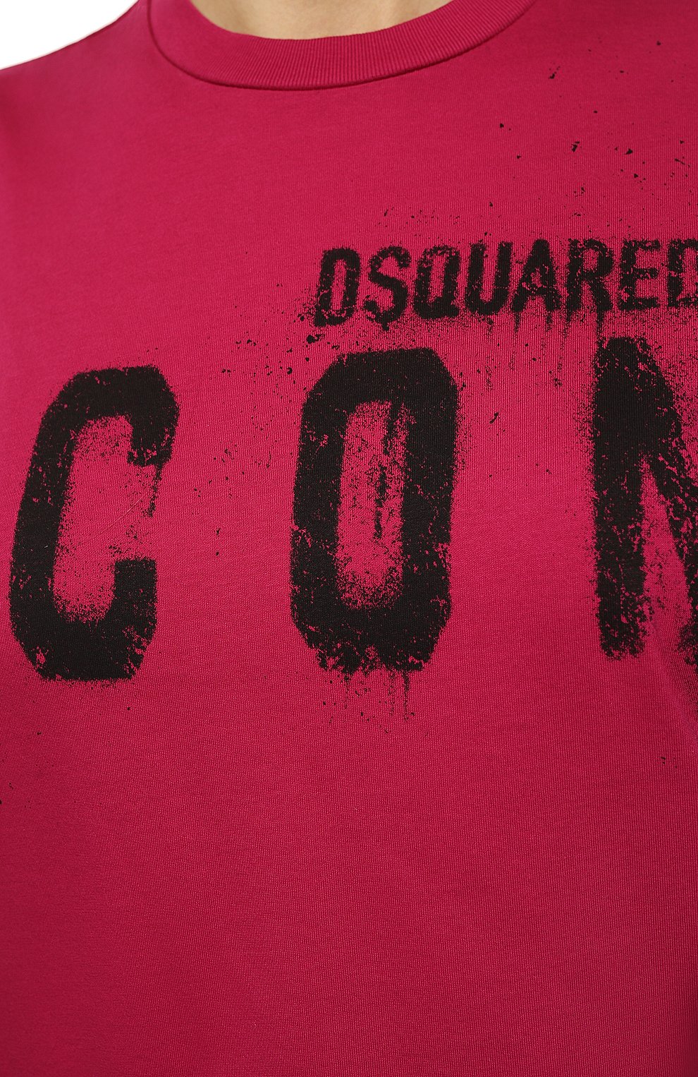 Хлопковая футболка DSQUARED2, арт. S80GC0034/S23009, фото 5