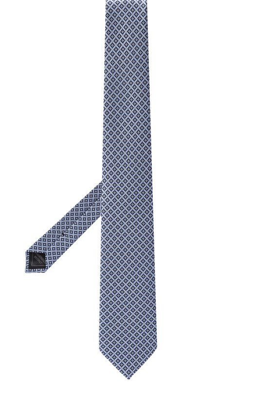 Шелковый комплект из галстука и платка Brioni 08A900/PD450 Голубой  08A900/PD450 Фото 3