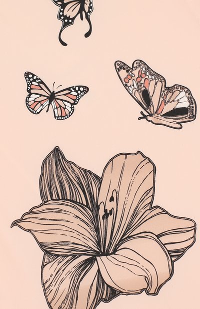 Слитный купальник с принтом и бантом LA PERLA, арт. 67719/2A-6A, фото 3